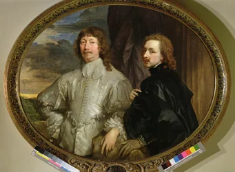 Sir Endymion Porter und der Künstler, um 1635